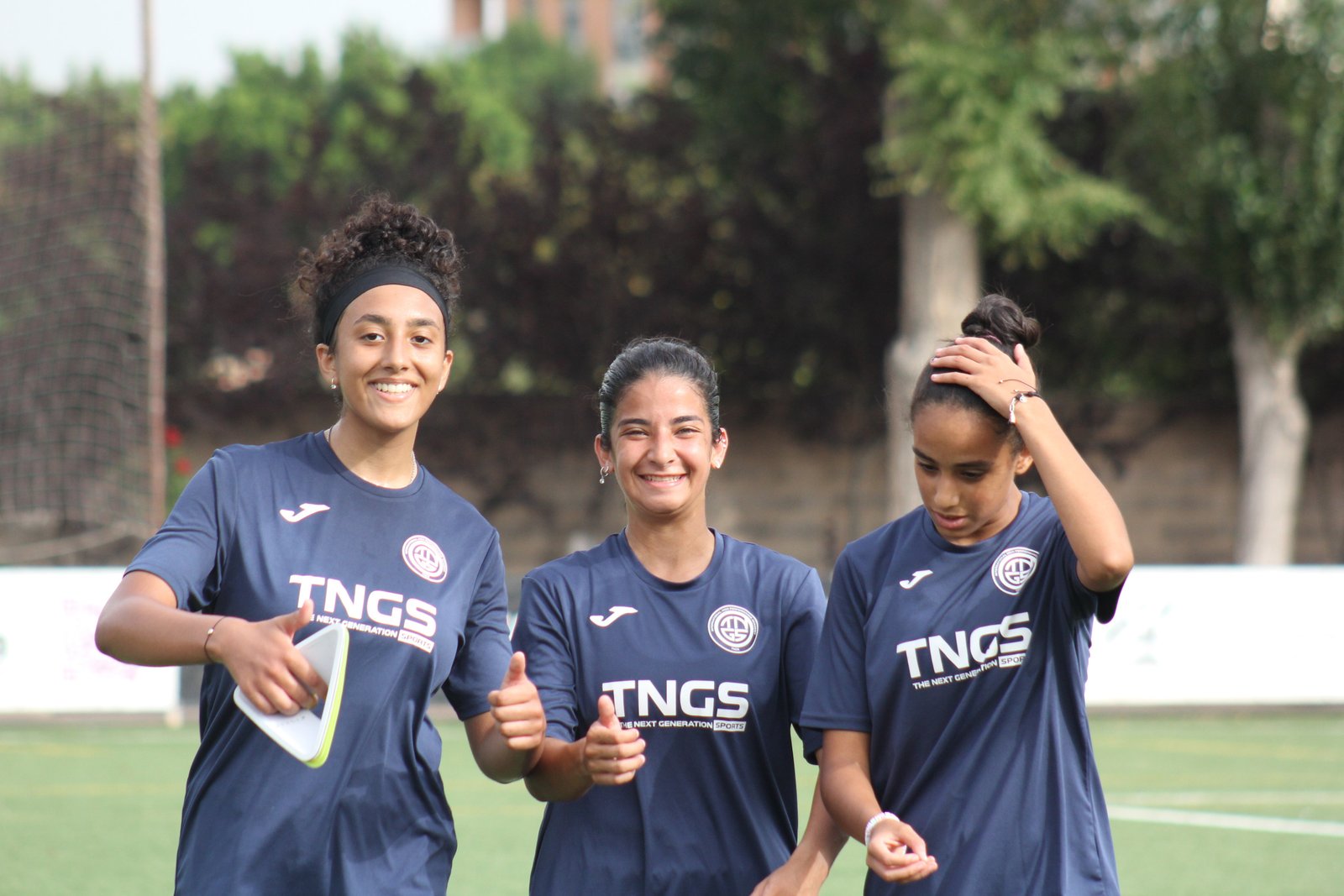 Promoción de mujeres en el mundo de fútbol